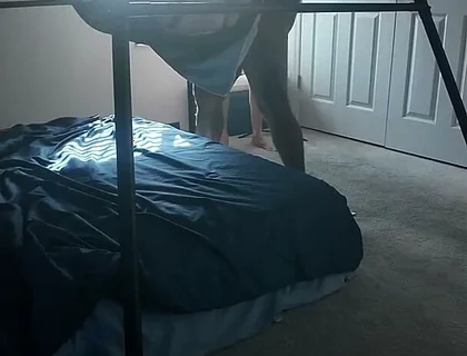 Putting Sissy Daddy in the Sling
