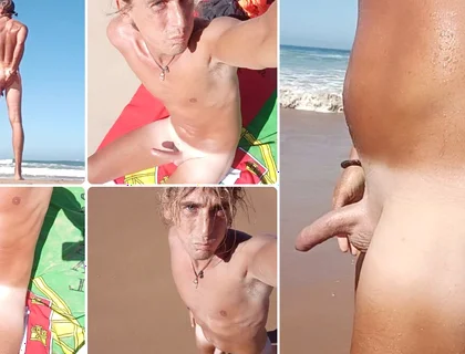 A Day at the Beach, Naked and Sexy - Part 1