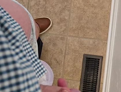 New Kotex Pad Placement Wank with Big Pad