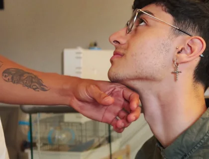 He Loved Kissing His Straight Stepbrother so Much
