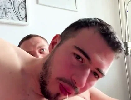 Bareback Fuck and Cum in Mouth Facial Lucas and Filip