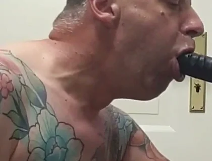 Sls-frank I Swallow a Long Dildo. It's Deep in My Throat.