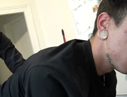 French Boyf Ucked Raw by Sexy Straight Tatoo Boy
