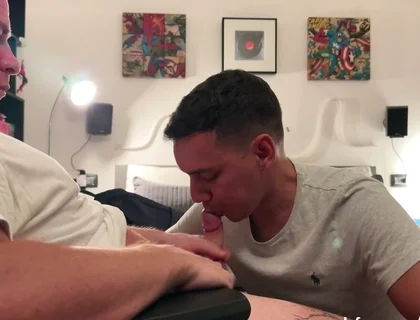 I Suck His Cock Until He Cums in My Mouth.