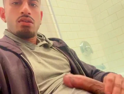 Gooning on the Toilet. Love You - Check the Crazy Shooting Cumshot