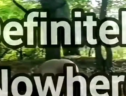 Ass on Full View in a Forest