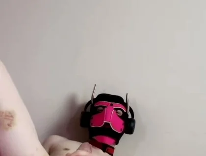 Needy Pet Jerks off with His Toy
