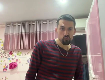 Hot Daddy Jerking off Nuts Like Crazy