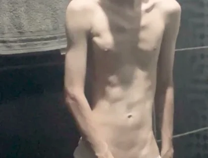 Keoimath - a Skinny Twink Showing His Big Dick Bulging His Underwear