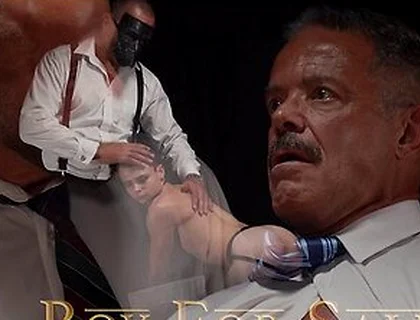 Master Scott And Master Aries Spit Roast Boy James Blond