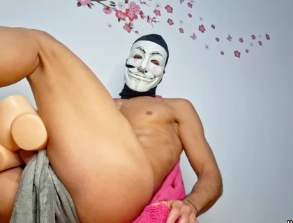 Fit Stud Humps and Cums Deep in Sexy Ass Toy - Moan Fest!