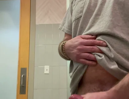 Apartment Bathroom Jerk and Cumshot