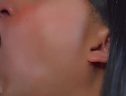 Skinny Sucks My Big Black Dick Deep