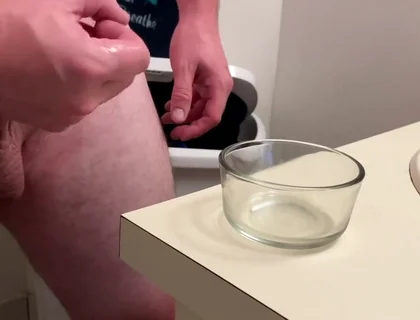 Wow! Sam Jerks off and Shoots a Huge Cumshot!