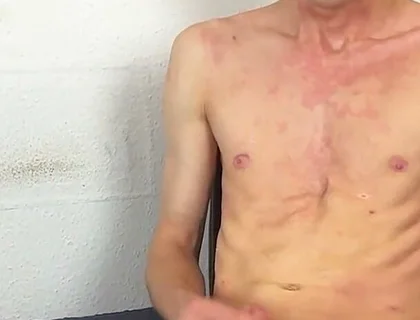 Cute German Twink Felix (21) Pissing and Jerking off