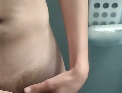 Edging Myself Into the Shower
