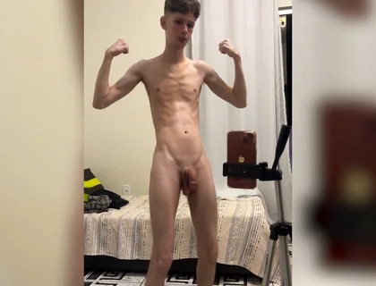 Skinny Jaw Cracks with Cock Size