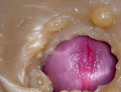 Mini-cam in Pussy During Fucking! Girl Getting Huge Creampie 4K