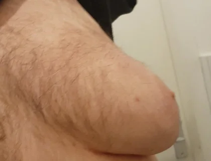 Chubby at Urinal From Work