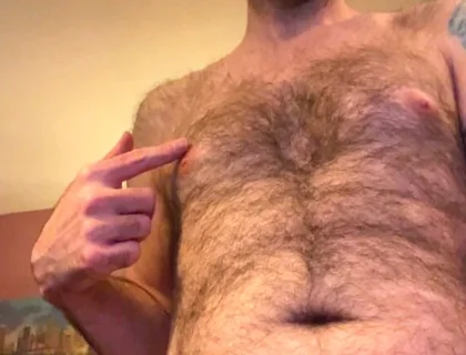 Handsome Bator Bates to His Music on His Cock Dick Dong Penis Time with Hard Erect Hairy Cock