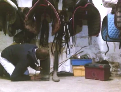 Dusty Riding Boots