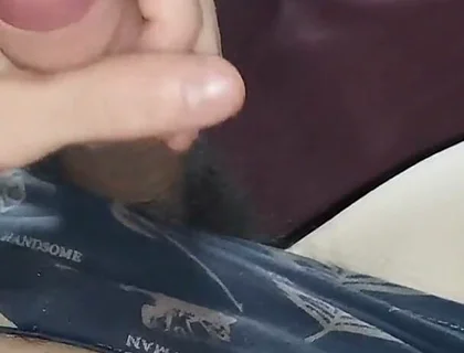 Big Hairy Powerful Masturbates to Music
