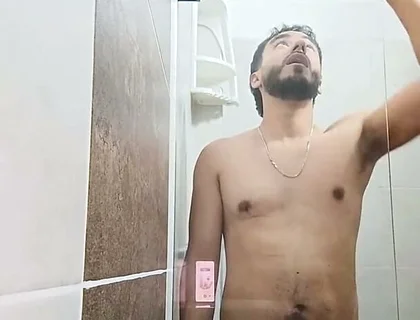 So Hot Masturbating in the Bathroom