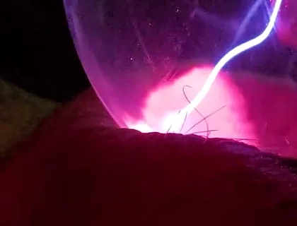 Macro and Electric Ball on My Dick