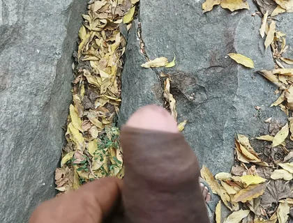 Tamil Boy Masturbating in the Forest