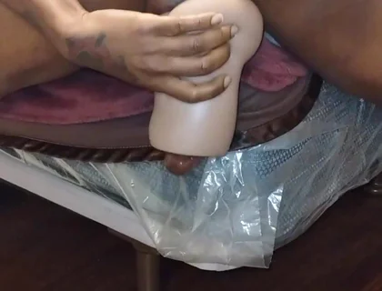 Slow Motion Cumshot From Back