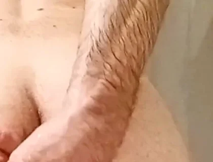 Prostate Vibrator Under the Shower