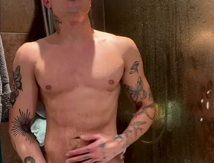 Shower and Handjob