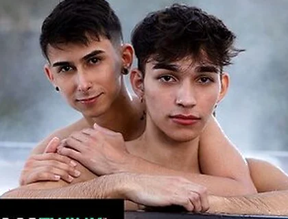Two Shy Duoks Turn Slutty - Kai & Dylans Big Cocks In Wet Duok Fuck Session