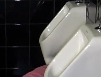 Slut Fucked Raw in Public Toiles by Arab
