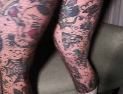 Tattooed Dom Ass Worship Solo Countdown