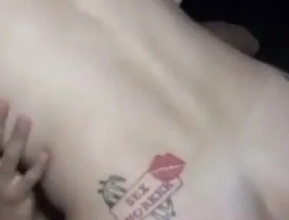 Blond Slut Fucked Raw by Arab