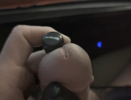 Teasing My Pre-cum Out