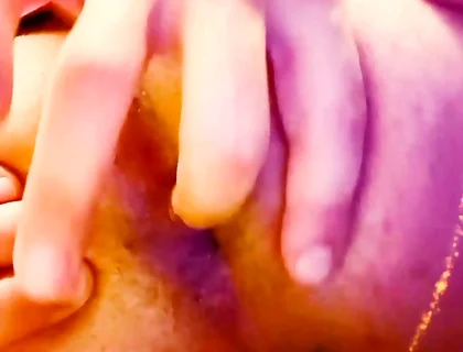I Keep My Smooth, Juicy Hole Wide Open and Touch It with My Fingers