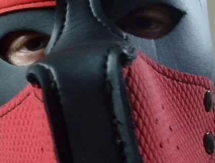 Pup Sucks His Lollipop up Close