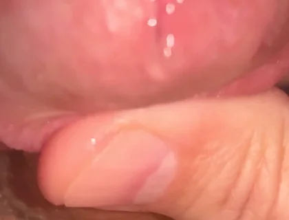 Playing with My Wet Cock