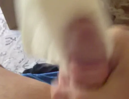 Finally Get Hard and Cum with Big Soft Pads Drainedx