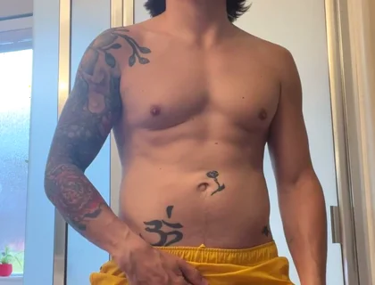 Just a Little After Gym Tease