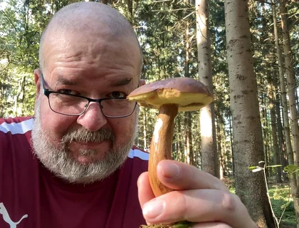 First in the Forest, Picking Mushrooms. and Then