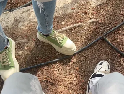 Getting Hot and Heavy with a Stranger in a Park