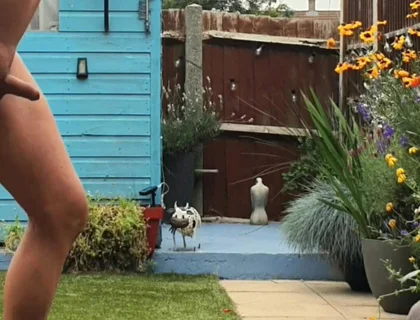 Naked in My Garden (various Days)