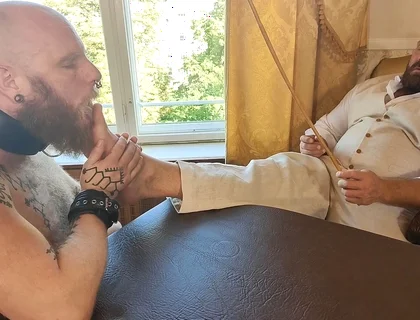 Foot Worship in the Office