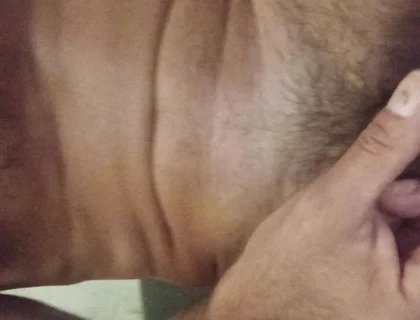 Juices From a Big Beautiful Masturbation with Leakage Close-up!
