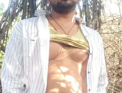 Whitish Cream Peeing in Forest Alone