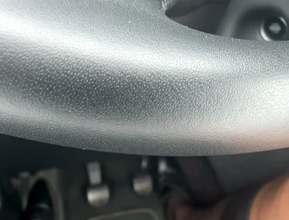Playing in Socks in the Car