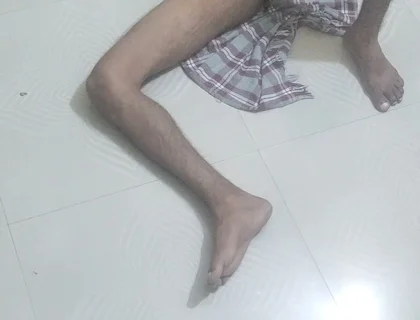 Odia Single Guy Masturbating at Pg Room